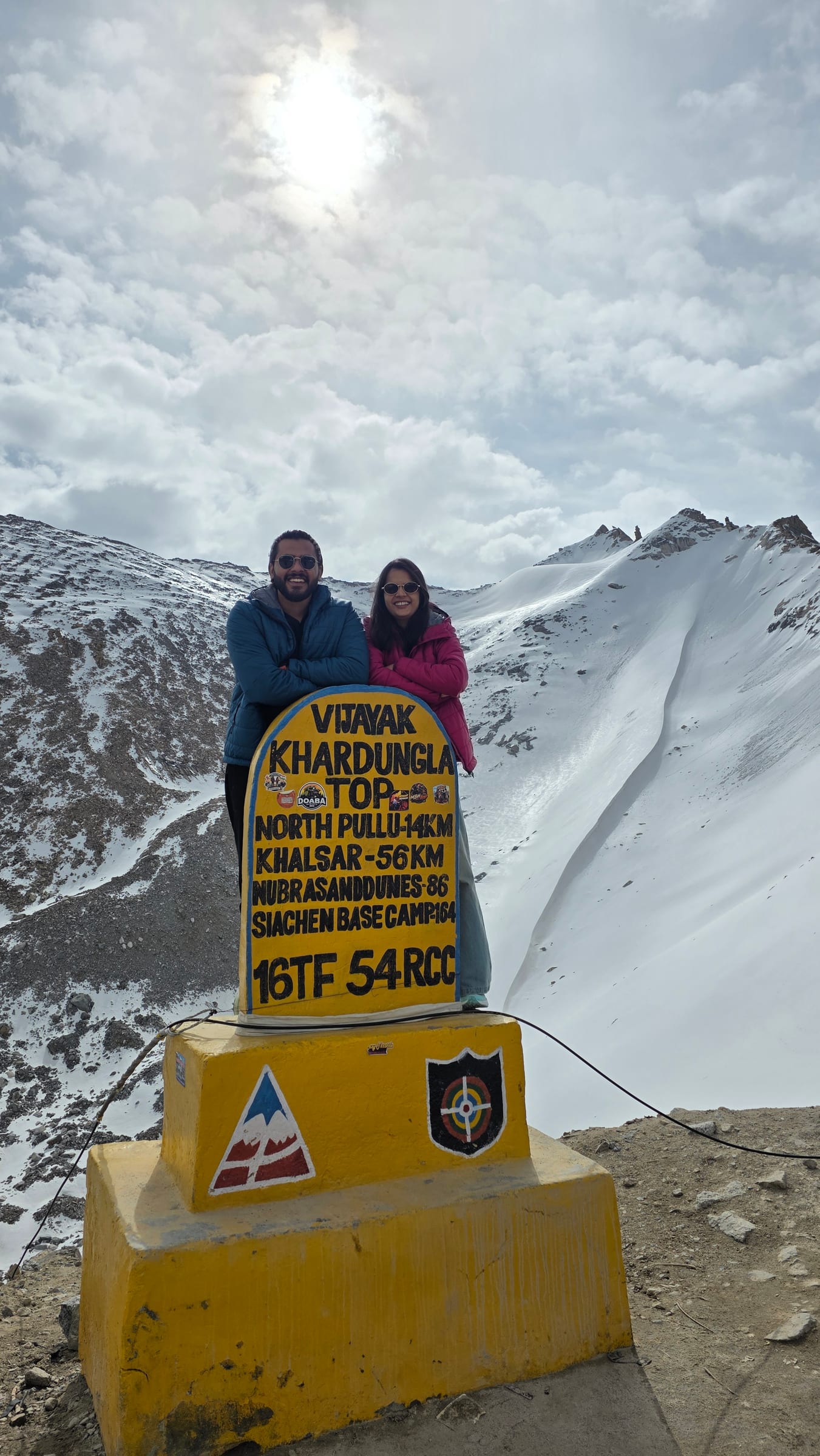 A high mountain pass